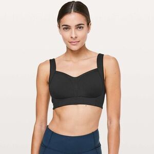 Lululemon Ta Ta Tamer III Black Luxtreme Adjustable Sports Bra | Fits 30–32 Band